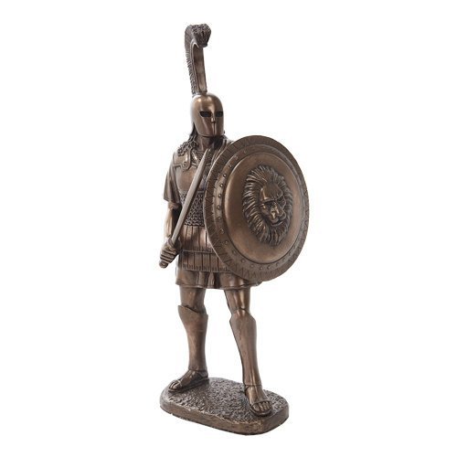 10200 11.5" Bronze Colored Alexander The Great Figurine Statue