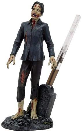 WALKING DEAD DECAYING FLESH ZOMBIE STATUE PEN HOLDER FIGURINE