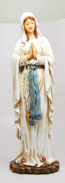 10.5 Inch Our Lady of Lourdes Praying Religious Statue Figurine
