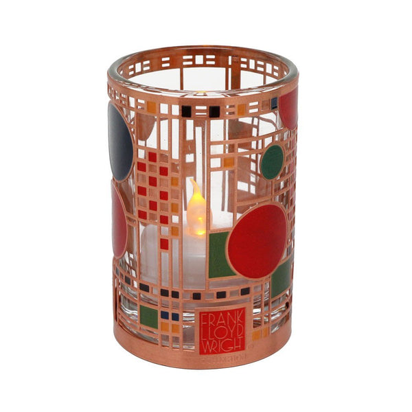 YTC 3.5 Inch Frank Lloyd Wright Collection Coonley Playhouse Votive Holder