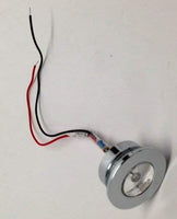 Marine Boat LED Blue Mini Courtesy Button Light Chrome Plated Brass