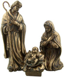Nativity Scene Statue 5 Piece Set Mary Joseph Jesus Angel Christmas Divinity...