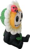 SUMMIT COLLECTION Furrybones Daisy Signature Skeleton in Flower Costume with a Ladybug