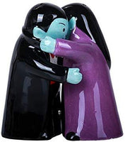 Hugging Vampires Magnetic Ceramic Salt and Pepper Shakers Set