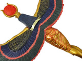 Winged Isis Egyptian Goddess of Motherhood and Magic Wall Hanging Deity