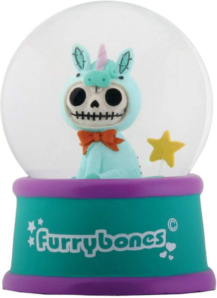 SUMMIT COLLECTION Furrybones Unicorn Unie Glittery Water Globe