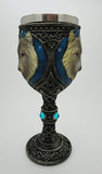 Pacific Giftware Lone Wolf Celtic Magic 7oz Wine Chalice Goblet
