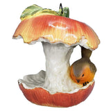 ABZ Brand Garden Farm Colorful Fruits Hanging Wild Bird Feeder (Apple)