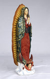 Pacific Giftware Our Lady of Guadalupe Virgin Mary Religious Statue Real Fabric Dress Collectible Figurine 12 Inch Tall