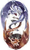 Anne Stokes Age of Dragon Two Dragon Hourglass Tabletop 5 Minutes Sandtimer