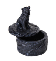 Pacific Giftware Lone Majestic Wolf Mini Resin Trinket Box 3.15 Inches Tall