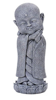 SUMMIT COLLECTION Large Tilted Head Jizo with Clasped Hands