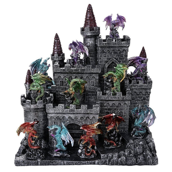Medieval Times Fantasy Dragon set with Castle - 13pcs
