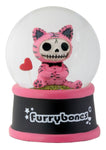 SUMMIT COLLECTION Furrybones Kitty Cat Mao Mao Glittery Water Globe