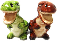 Salt & Pepper Shakers - Dinosaur Magnetic Salt And Pepper Shakers