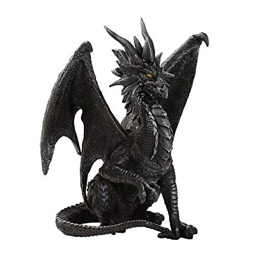 ABZ Brand Fantasy Medieval Winged Color Standing Dragon Figurines 8 inches...