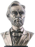 President Abraham Lincoln Resin Standing Bust Figurine, 9 Inch