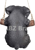 ABZ Brand Loving Cute Animal Pet Puppy Kitten Hanging Collectible Figurine Statue (Pug)