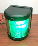 MARINE BOAT GREEN STARBOARD, RED PORT SIDE & STERN LED NAVIGATION LIGHT 3PC SET