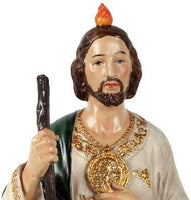 Pacific Giftware St Jude Thaddeus Gold Accent Sacred Religious Figurine Collectible 12 Inch
