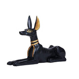 ABZ Brand Ancient Egyptian Guardian Lying Anubis Figurine Statues