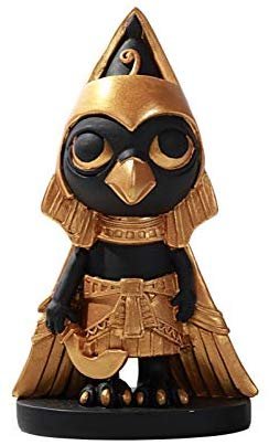 Pacific Giftware Ancient Egyptian Horus Miniature Statue Black Gold