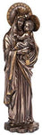 10.5 Inch Our Lady of Mount Carmel Bronze Finish Statue Figurine