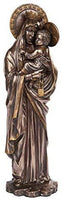 10.5 Inch Our Lady of Mount Carmel Bronze Finish Statue Figurine