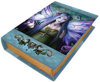 PTC 9.25 Inch Mystic Aura Book Rectangle Jewelry/Trinket Box Figurine