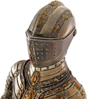 PTC 12.75 Inch Medieval Knight with Shield and Sword Statue Figurine