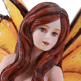 Pacific Giftware Amy Brown Autumn Comfort Cup Fairy Fantasy Art Figurine Collectible 4.75 inch