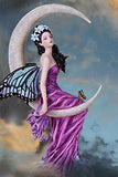 Pacific Giftware Celestial Precious Stone Amethyst Moon Fairy Collectible...