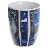 4" Sacred Love of Unicorns New Bone China Porcelain Coffee Drinking Mug