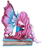 Pacific Giftware Book Sitting Fairy Statue by Amy Brown Home Decor