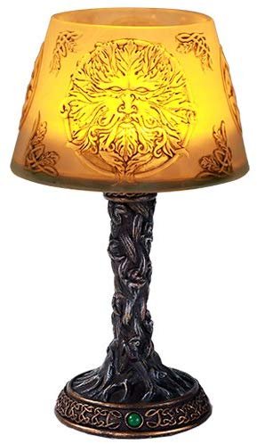 Pacific Giftware Greenman LED Mini Night Lamp Desktop Decor 7 Inch Battery Operated