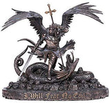 Pacific Giftware The Crusader Knight Slaying Dragon I Will Fear no Evil Collectible Figurine