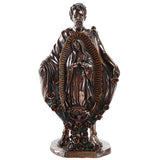 Saint Juan Diego With Image of Our Lady of Guadalupe Miracle Collectible Figurine 10 Inch