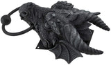 Gothic Dragon Door Knocker Cast Iron Finish