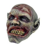 UNDEAD WRINKLED FLESH ZOMBIE SKULL STATUE HALLOWEEN DECOR FIGURINE STATUE