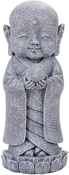 SUMMIT COLLECTION Large Tranquil Jizo with Ball of Wealth Wisdom and Prosperity