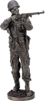 YTC 13 Inch Black, Dark Grey World War Two - Taking Aim Standing