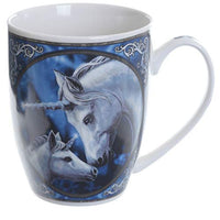 4" Sacred Love of Unicorns New Bone China Porcelain Coffee Drinking Mug
