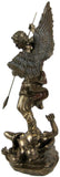St. Michael Statue Cold Cast Bronze 10 Inch