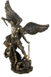 St. Michael The Archangel Bronze Look Statue Saint
