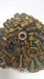 Pacific Giftware Steampunk Mechanical Skull Machine Screws Nuts Bolts Skull Collectible Figurine Skull Decor