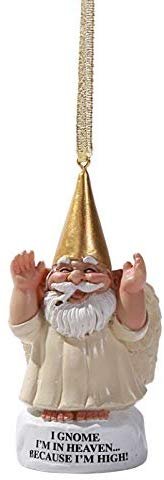 Pacific Giftware Angel Gnome Hanging Ornament Figurine Heaven High