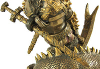 PTC 8 Inch Thor God of Thunder and Serpent Resin Statue Figurine