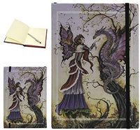 Dragon Charmer Embossed Fairy Journal Diary Notebook Amy Brown