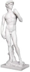 PTC 10 Inch Michelangelo's David Nude Replica Resin Statue Figurine
