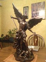 St. Michael Statue 40" (Image does not represent the actual item. Images are inside.)